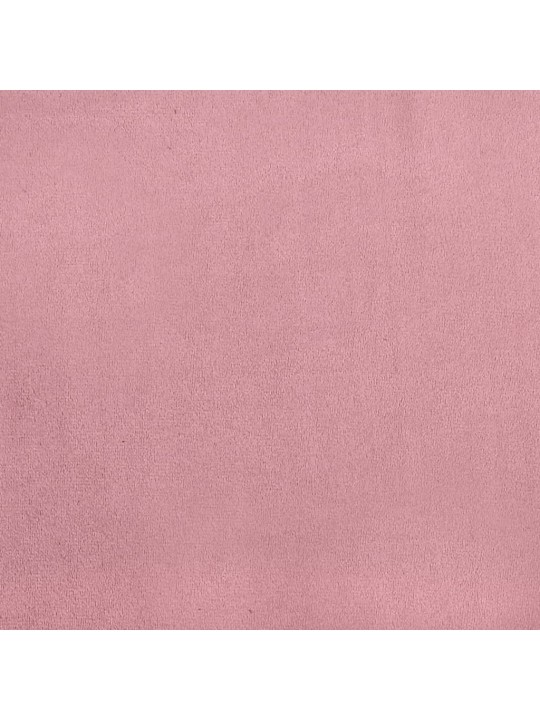 Gultas rāmis, rozā, 90x200 cm, samts