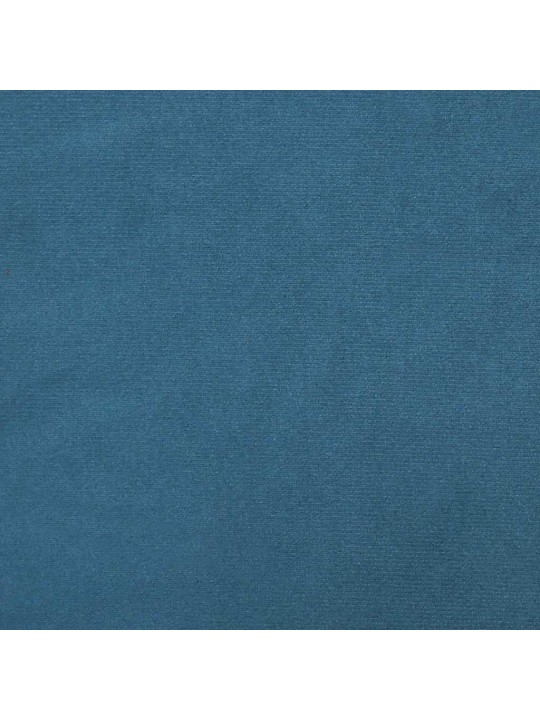 Gultas rāmis, zils, 160x200 cm, samts