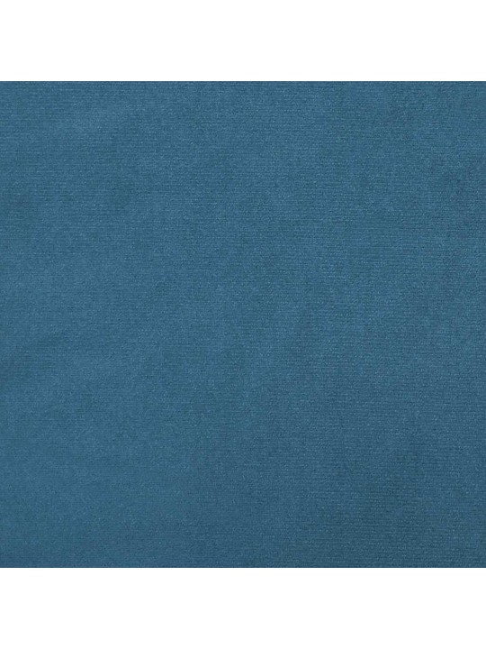 Gultas rāmis, zils, 180x200 cm, samts