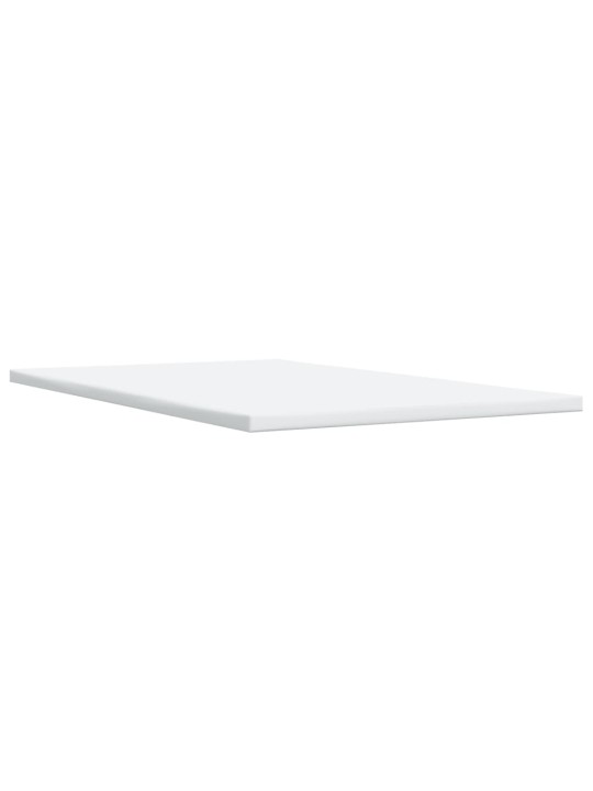 Kontinentālā gulta rāmis ar matraci, krēmkrāsas, 100x200 cm, audums
