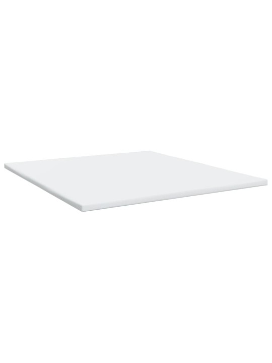 Kontinentālā gulta rāmis ar matraci, krēmkrāsas audums, 200x200 cm