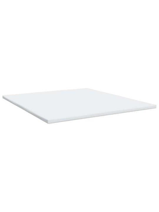 Kontinentālā gulta rāmis ar matraci, krēmkrāsas audums, 200x200 cm