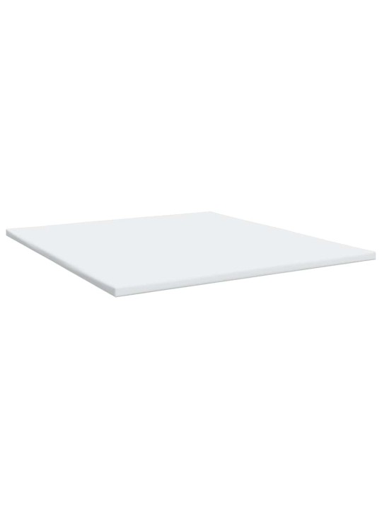 Kontinentālā gulta rāmis ar matraci, krēmkrāsas audums, 200x200 cm