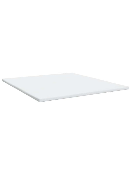 Kontinentālā gulta rāmis ar matraci, krēmkrāsas audums, 200x200 cm