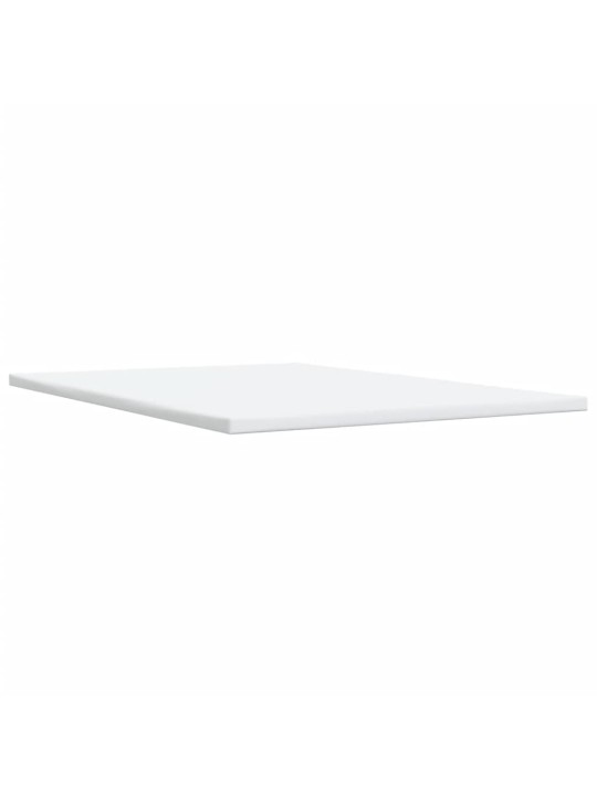 Kontinentālā gulta ar matraci, pelēka, 160x200 cm, mākslīgā āda