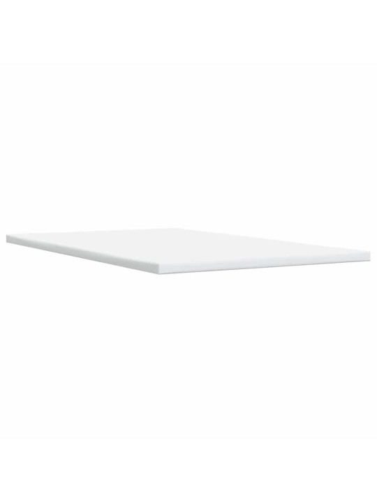 Kontinentālā gulta rāmis ar matraci, krēmkrāsas, 120x200 cm, audums