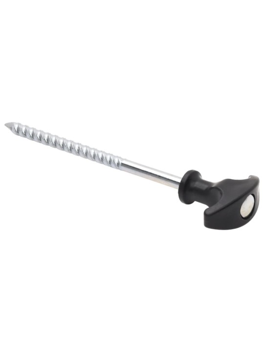 Telts mietiņi, 12 gab., 17 cm, ø7 mm, cinkots tērauds