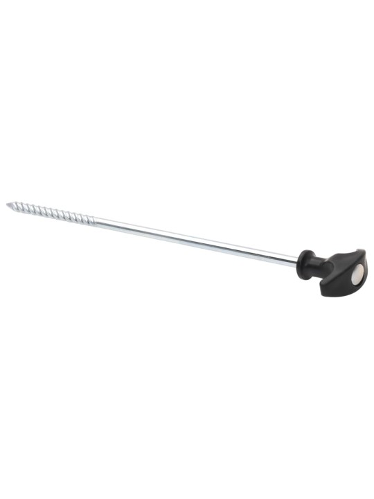 Telts mietiņi, 12 gab., 30 cm, ø7 mm, cinkots tērauds