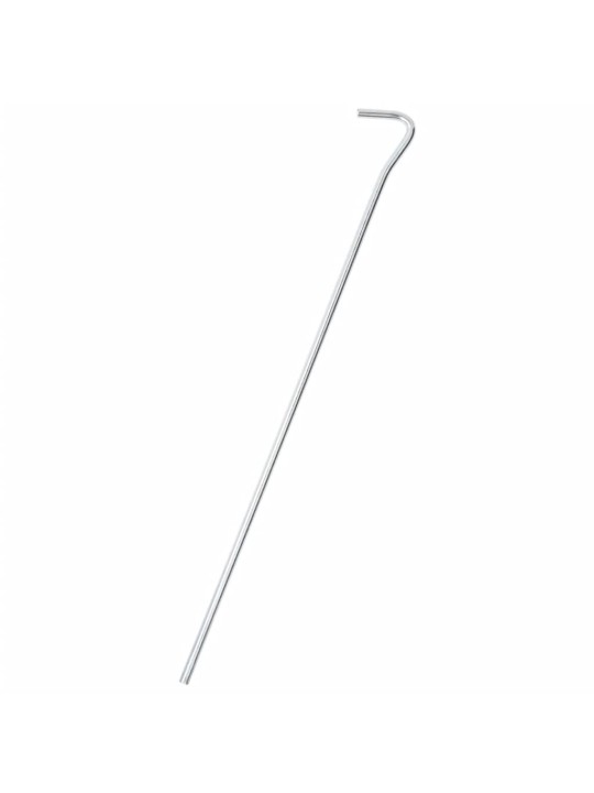 Telts mietiņi, 50 gab., 30 cm, ø7 mm, cinkots tērauds