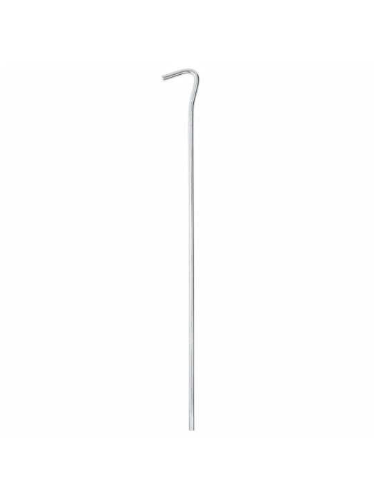 Telts mietiņi, 50 gab., 30 cm, ø7 mm, cinkots tērauds