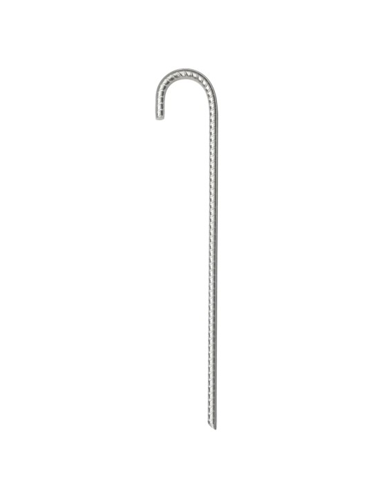 Telts mietiņi, 6 gab., 37 cm, ø10 mm, cinkots tērauds
