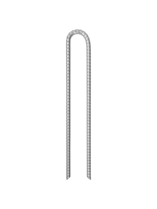 Telts mietiņi, 6 gab., 41,5 cm, ø12 mm, cinkots tērauds