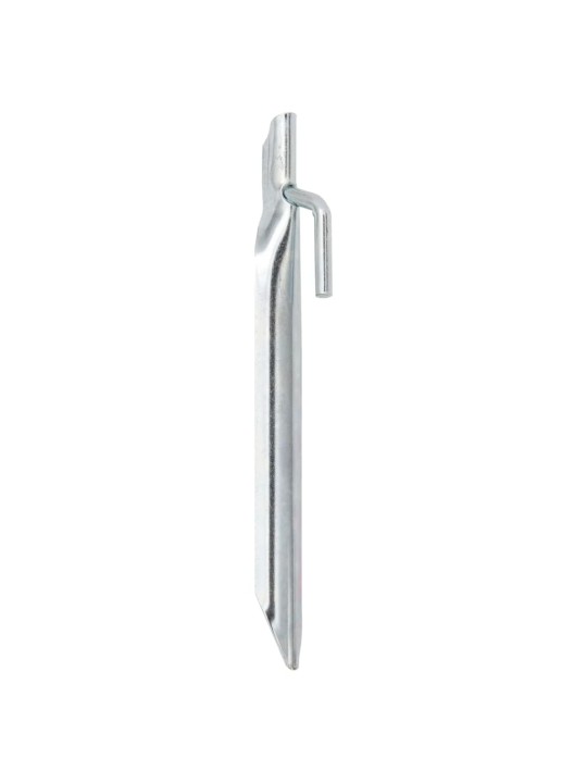 Telts mietiņi, 24 gab., V-forma, 17 cm, ø20 mm, cinkots tērauds