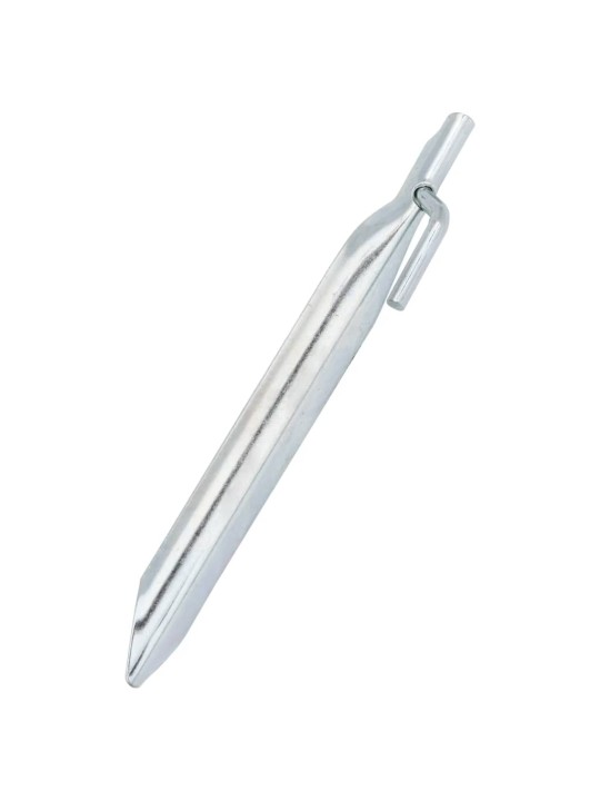 Telts mietiņi, 24 gab., V-forma, 17 cm, ø20 mm, cinkots tērauds