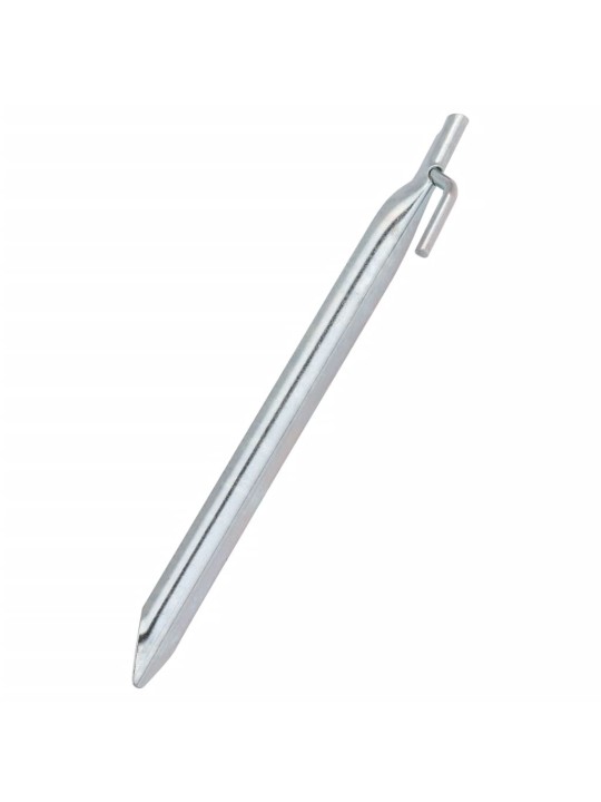 Telts mietiņi, 24 gab., V-forma, 24 cm, ø20 mm, cinkots tērauds