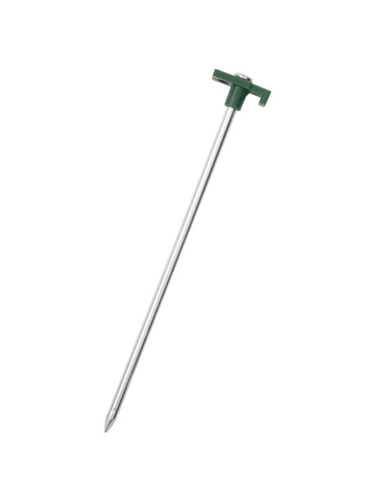 Telts mietiņi, 12 gab., 25 cm, 7 mm, cinkots tērauds un pp