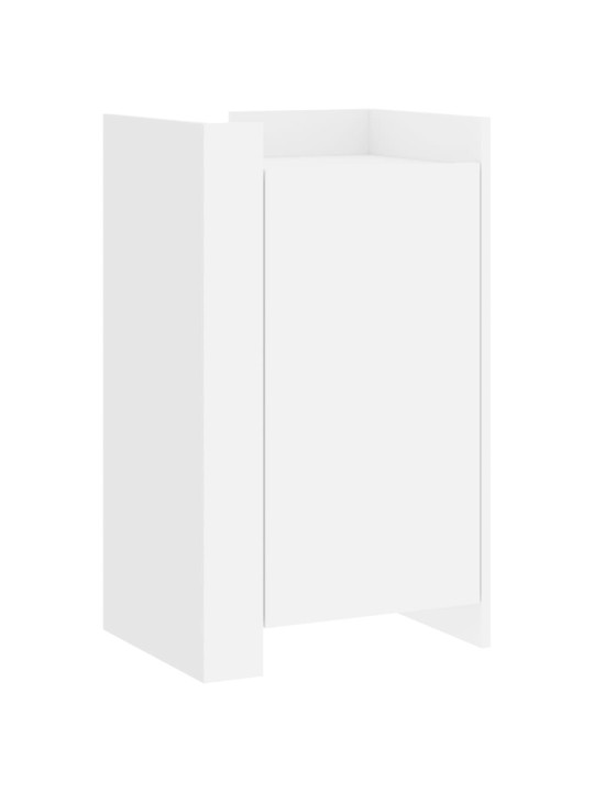 Kumode, balta, 45x35x75 cm, inženierijas koks