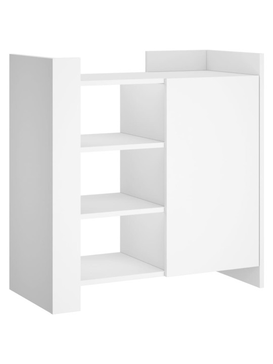 Kumode, balta, 73,5x35x75 cm, inženierijas koks