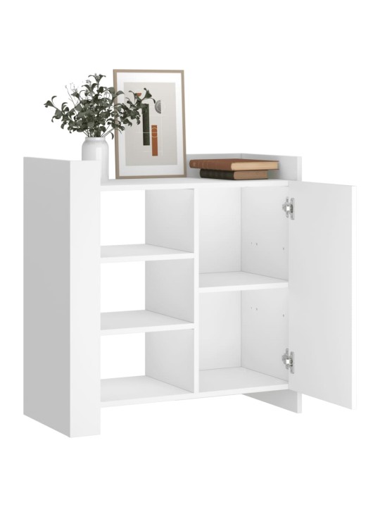 Kumode, balta, 73,5x35x75 cm, inženierijas koks
