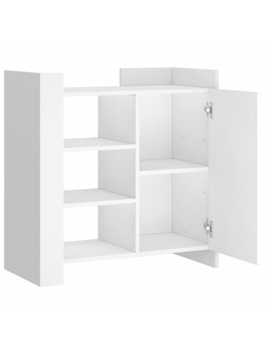 Kumode, balta, 73,5x35x75 cm, inženierijas koks