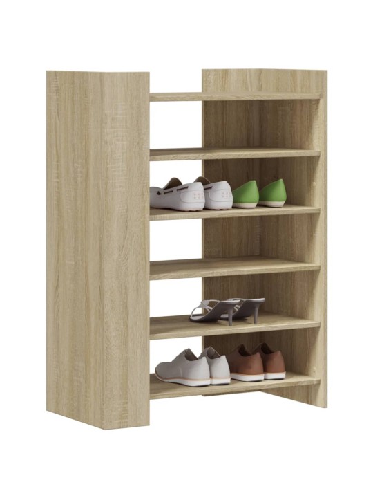 Apavu skapītis ozolkoka krāsa 74,5x37,5x100cm inženierijas koks