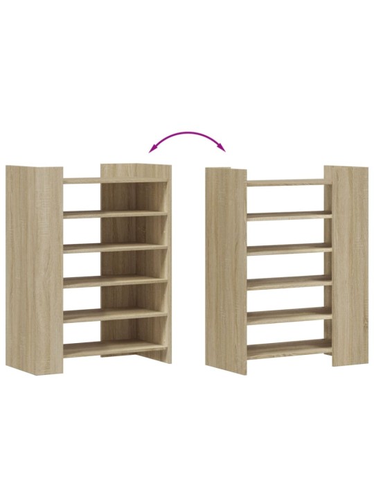 Apavu skapītis ozolkoka krāsa 74,5x37,5x100cm inženierijas koks