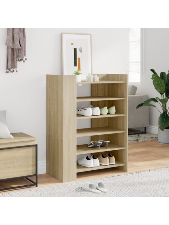 Apavu skapītis ozolkoka krāsa 74,5x37,5x100cm inženierijas koks