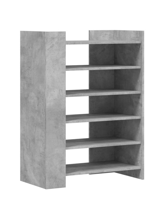 Apavu skapītis betona pelēks 74,5x37,5x100cm inženierijas koks
