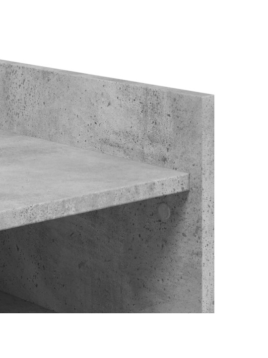 Apavu skapītis betona pelēks 74,5x37,5x100cm inženierijas koks