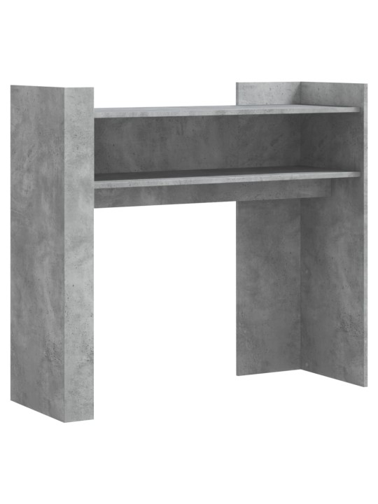 Konsoles galdiņš, betonpelēks, 100x35x90 cm, skaidu plāksne