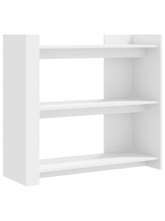 Konsoles galdiņš, balts, 100x35x90 cm, inženierijas koks