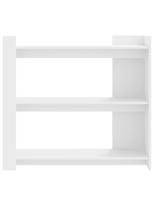 Konsoles galdiņš, balts, 100x35x90 cm, inženierijas koks