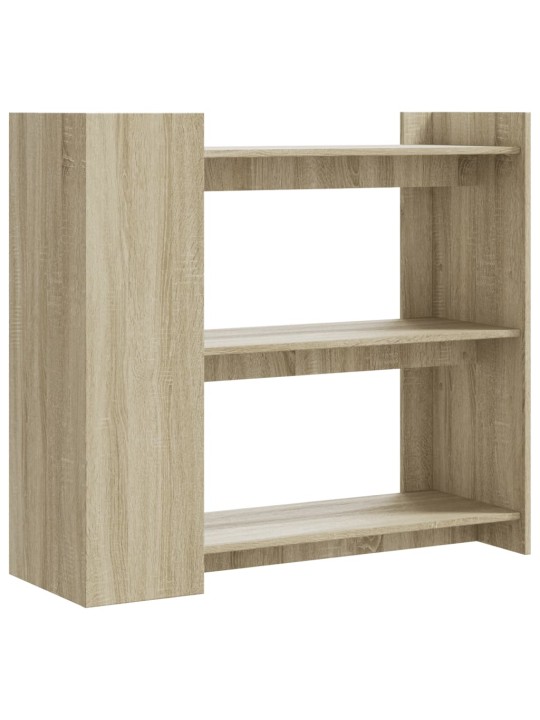 Konsoles galdiņš, koka krāsa, 100x35x90 cm, inženierijas koks