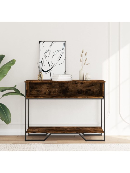 Konsoles galdiņš, ozolkoka, 100x35x74,5 cm, inženierijas koks