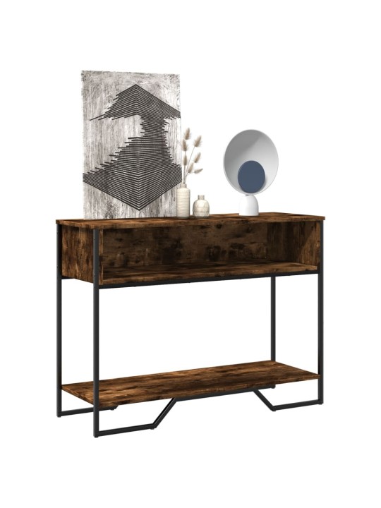 Konsoles galdiņš, ozolkoka, 100x35x74,5 cm, inženierijas koks