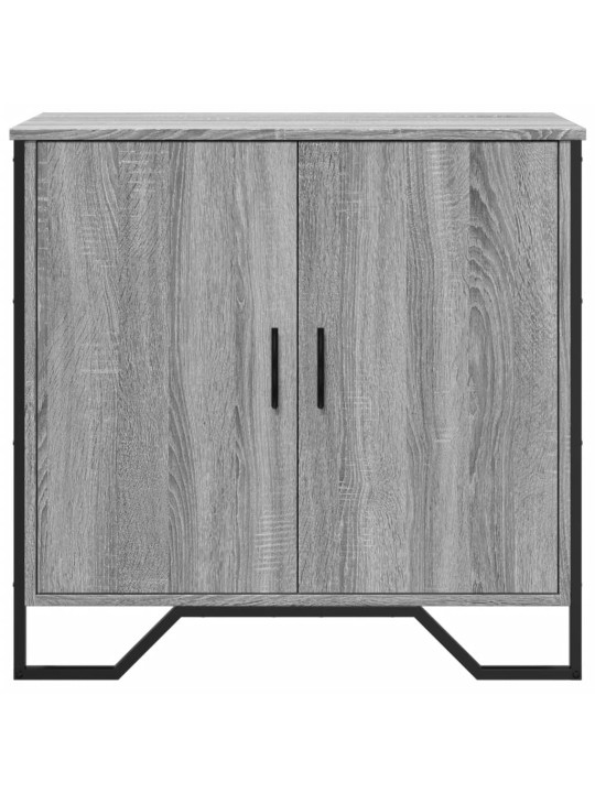 Kumode, pelēka ozolkoka, 78x35,5x74,5 cm, inženierijas koks