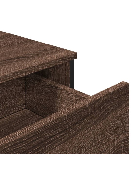 Kumode, ozolkoka krāsa, 79,5x35,5x74,5 cm, inženierijas koks