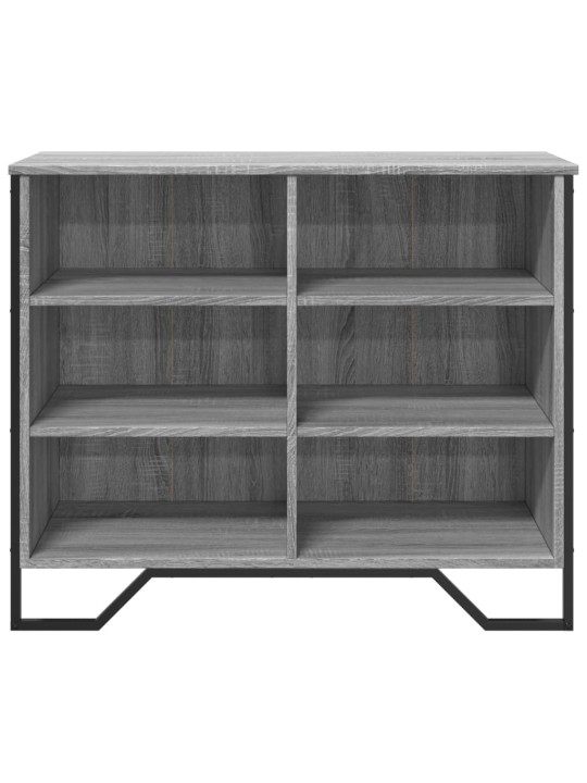 Kumode, pelēka ozolkoka, 91x35,5x74,5 cm, inženierijas koks