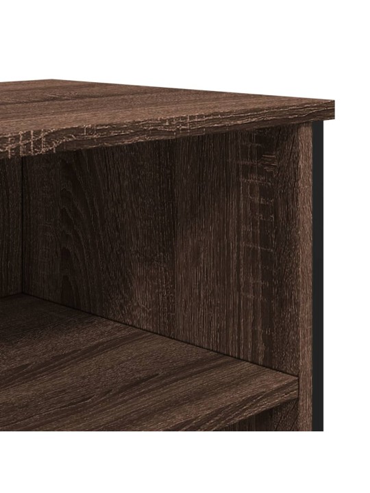 Kumode, brūna ozolkok, 91x35,5x74,5 cm, inženierijas koks