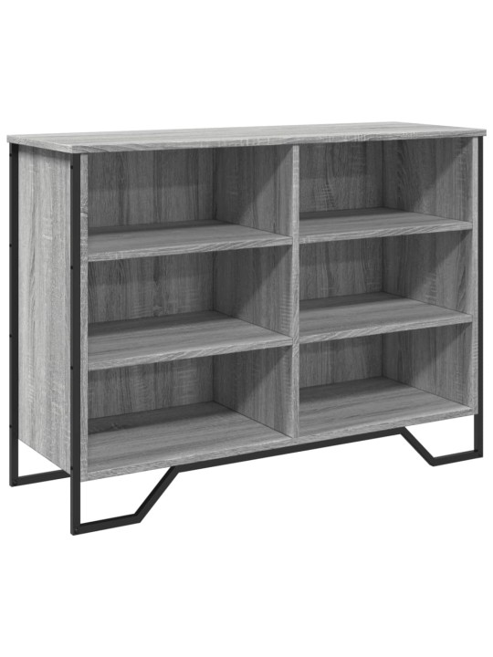 Kumode, pelēka ozolkoka, 101x35,5x74,5 cm, inženierijas koks