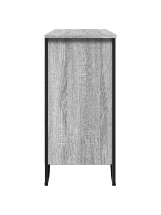 Kumode, pelēka ozolkoka, 101x35,5x74,5 cm, inženierijas koks