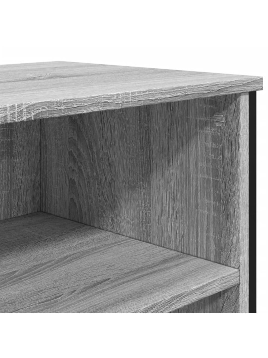 Kumode, pelēka ozolkoka, 101x35,5x74,5 cm, inženierijas koks