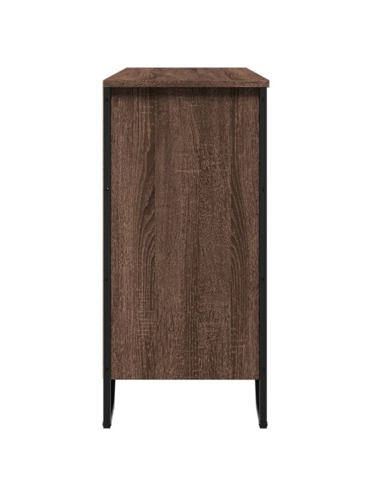 Kumode, brūna ozolkoka, 101x35,5x74,5 cm, inženierijas koks
