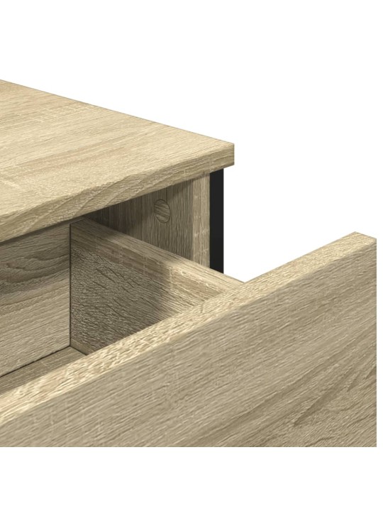 Kumode, ozolkoka krāsa, 97x32,5x74,5 cm, inženierijas koks