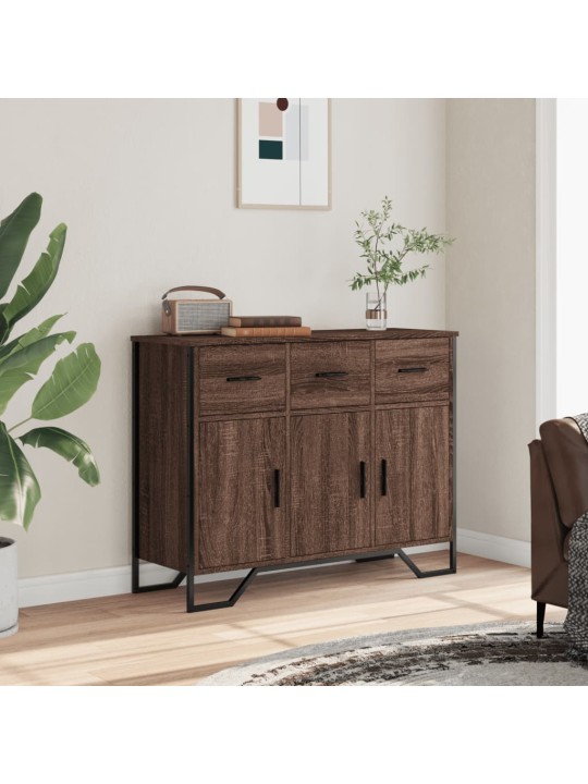 Kumode, ozolkoka krāsa, 97x32,5x74,5 cm, inženierijas koks