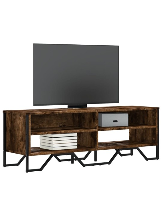 Tv skapītis, ozolkoka krāsa, 122x34x41 cm, inženierijas koks