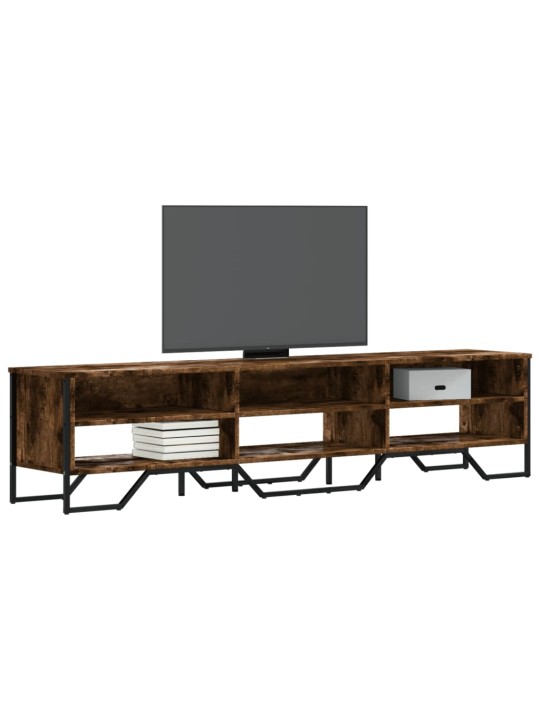 Tv skapītis, ozolkoka krāsa, 180x34x41 cm, inženierijas koks
