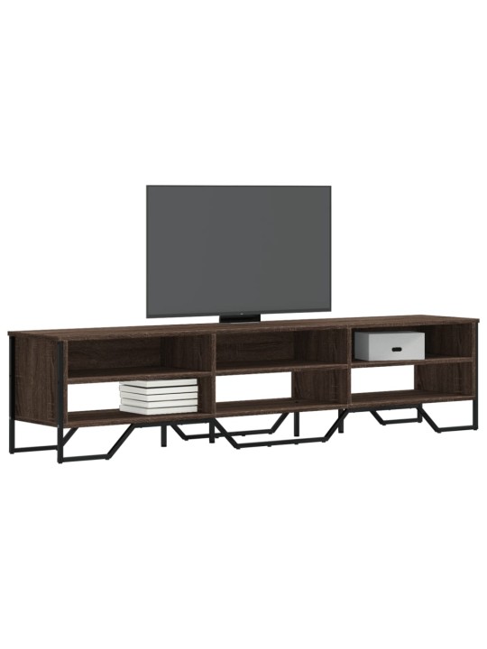 Tv skapītis, ozolkoka krāsa, 180x34x41 cm, inženierijas koks