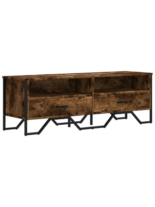 Tv skapītis, ozolkoka krāsa, 122x34x41 cm, inženierijas koks
