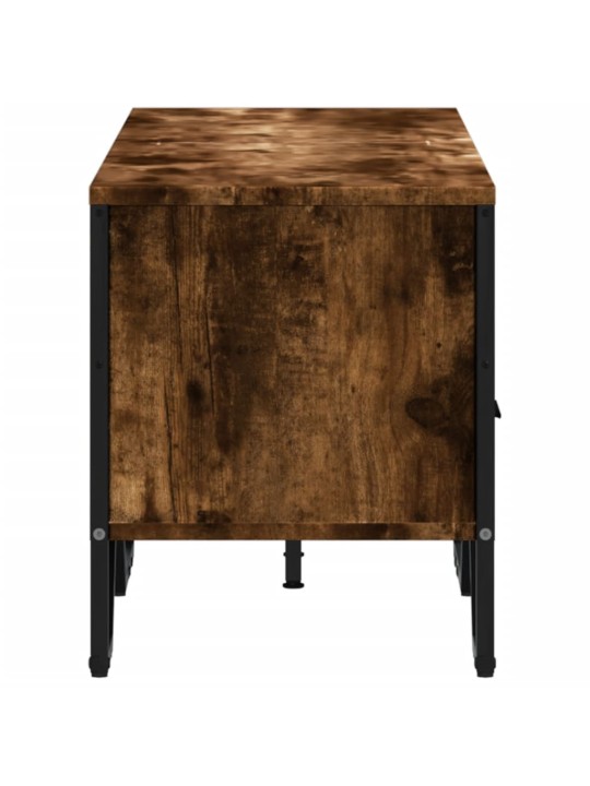 Tv skapītis, ozolkoka krāsa, 122x34x41 cm, inženierijas koks